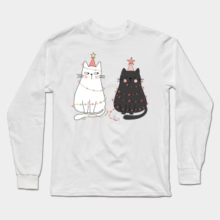 Christmas kitties Long Sleeve T-Shirt